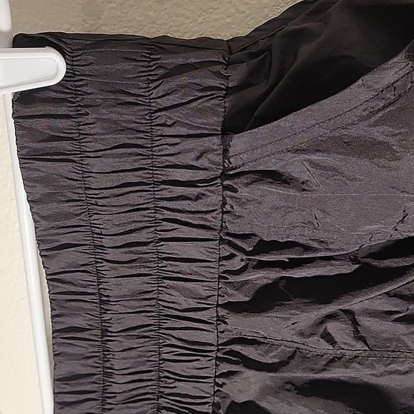 Talulah Shorts Pockets High Waisted Wide Band Athletic Sporty Casual Black M - Picture 3 of 9